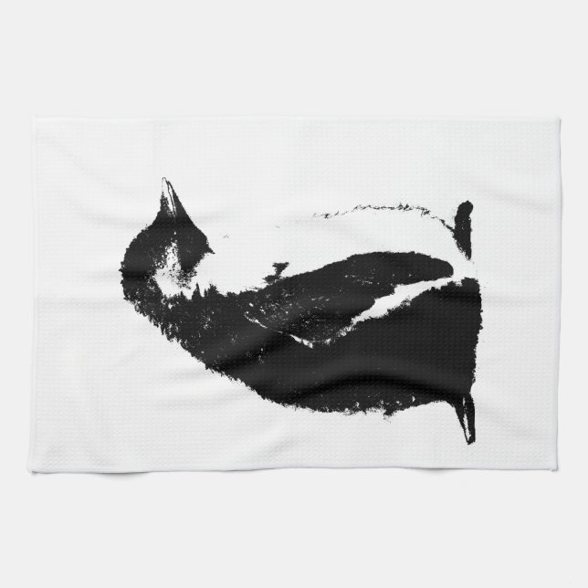 Perfect Penguin Kitchen Towel (Horizontal)