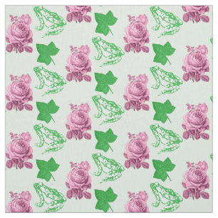 Perfect pink and green fabric