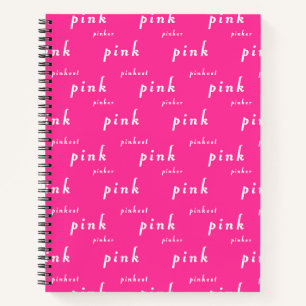 Perfect Pink: Pink, Pinker, Pinkest Notebook