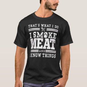 Perfect Pitmaster Meat Grilling Barbecue Meat Smo T-Shirt