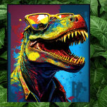 Perfect Poster for Your Little Dinosaur Enthusiast<br><div class="desc">If you have a little dinosaur enthusiast at home, I have just the thing for you! Our Dinosaur T-Rex Modern World Kids Poster is an incredible addition to any dinosaur-themed space and is sure to ignite their imagination. This vibrant and eye-catching poster features the mighty tyrannosaurus rex, bringing the prehistoric...</div>