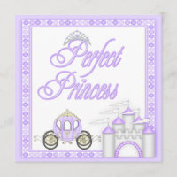 Perfect Princess Baby Shower Coach and Castle