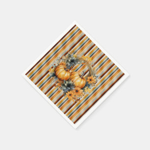 Perfect Pumpkin Party Halloween Thanksgiving Fall  Napkin
