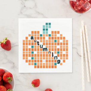 Perfect Pumpkins = Autumning Napkin