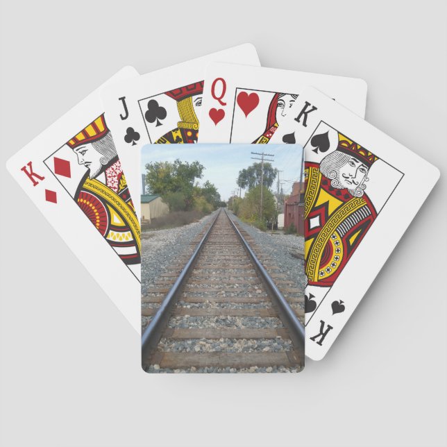 Perfect Rail Ride Playing Cards (Back)