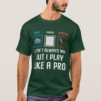 Perfect Rock Paper Scissors Gift School Game vinta T-Shirt