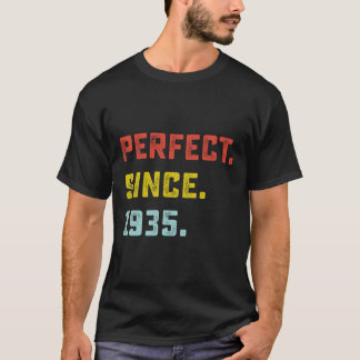 Perfect Since 1935 Birthday Gifts For 85 Years Old T-Shirt