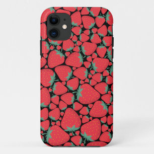 Perfect Strawberry Pattern iPhone 11 Case