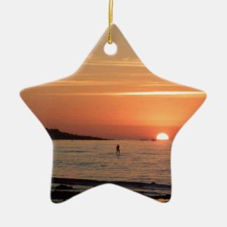 Perfect Sunset Ceramic Tree Decoration
