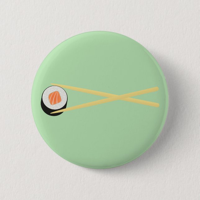 Perfect Sushi I 6 Cm Round Badge (Front)