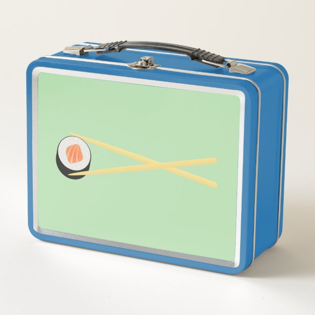 Perfect Sushi I Metal Lunch Box (Front)