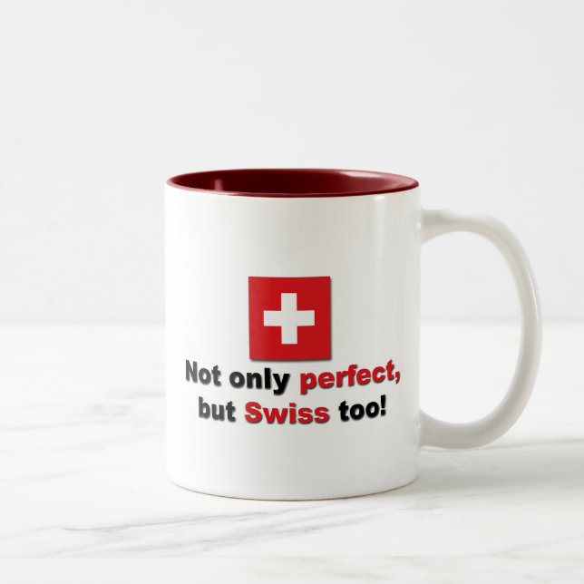 Perfect Swiss Two-Tone Coffee Mug (Right)