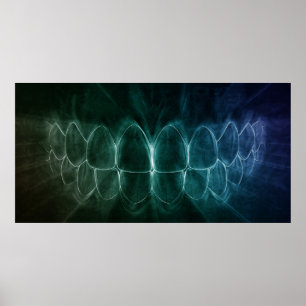 Perfect Teeth Bite Dentist Orthodontist Poster