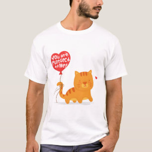 Perfect To Me Purrfect Kitty Cat Love Pun T-Shirt