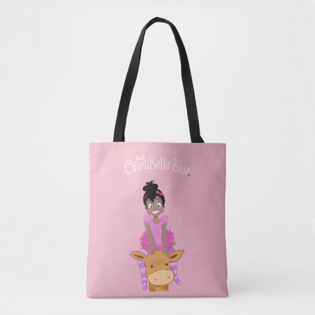 Perfect Tote - ClaraBelle & Ford (Pink) Bag (Front)