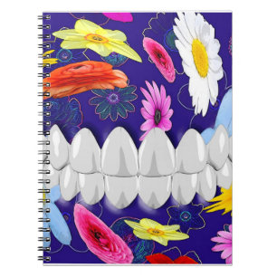 Perfect White Smile Dentist Orthodontist Notebook