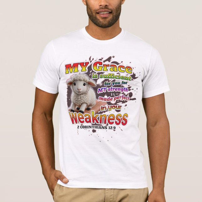 Perfected in weakness T-Shirt (Front)