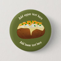 Perfectly Baked Potato - Spud in Jacket - own text