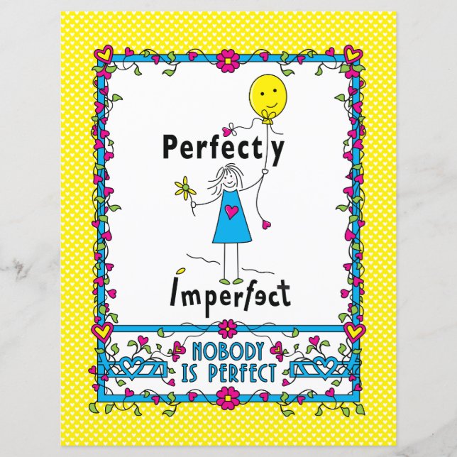 Perfectly Imperfect 1_Flat Paper Sheet 8.5x11” (Front)