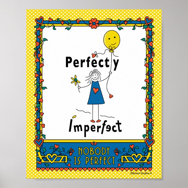 Perfectly Imperfect 1B_Print 8”x10” Poster (Front)