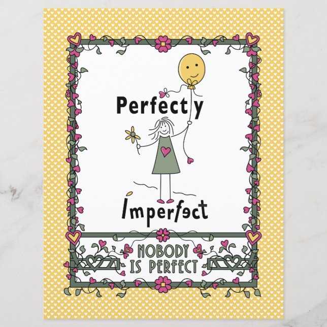 Perfectly Imperfect 1C_Flat Paper Sheet 8.5x11” (Front)