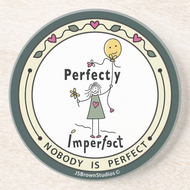 Perfectly Imperfect 1C_Round Coaster (Front)