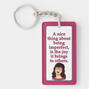 Perfectly imperfect key ring