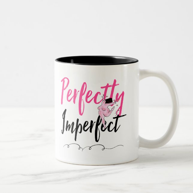 Perfectly Imperfect "with Goddess" Two-Tone Coffee Mug (Right)