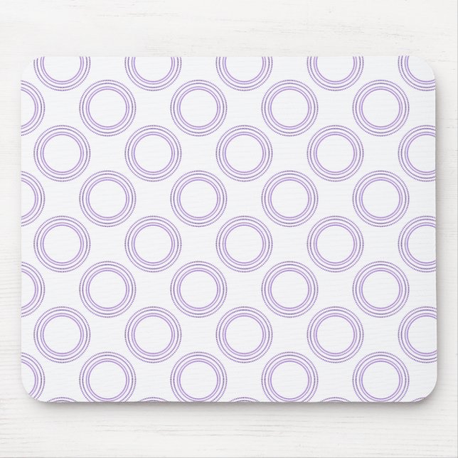 Perfectly Luxurious Light Mousepad, Purple Mouse Pad (Front)