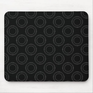 Perfectly Luxurious Mousepad, Black and White Mouse Pad