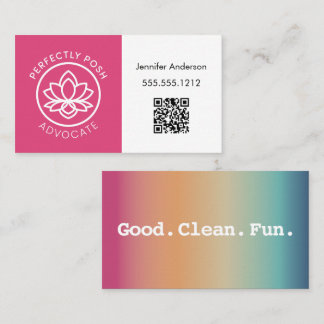 Perfectly POSH Advocate Business Card