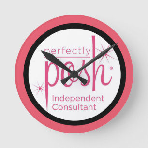 Perfectly Posh Independent Consultant gifts Round Clock