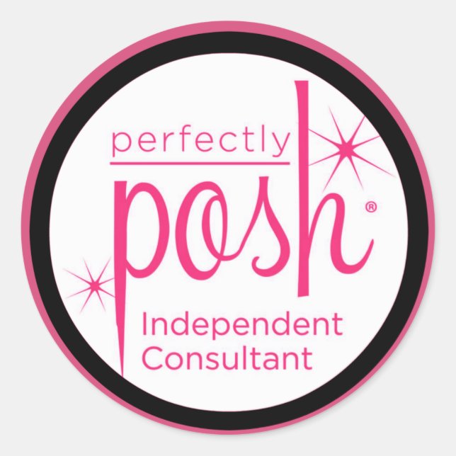 Perfectly Posh Independent Consultant Sticker (Front)