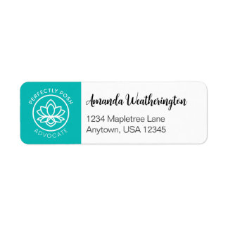Perfectly POSH Return Address Label