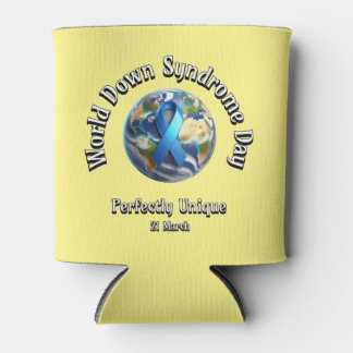 Perfectly Unique. World Down Syndrome Day. Can Cooler