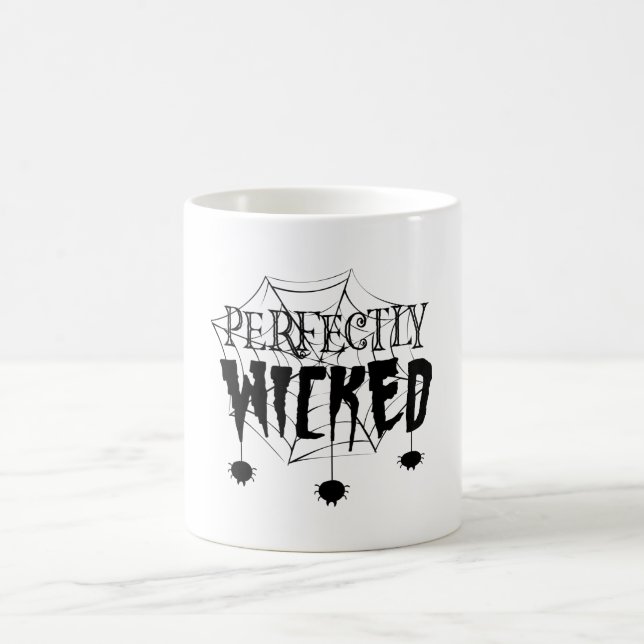 Perfectly Wicked Cool Halloween Coffee Mug (Center)