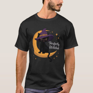 Perfectly Witched Black Cat Shirt