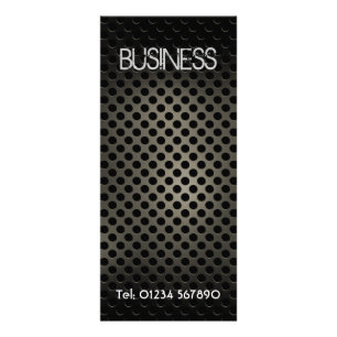 Perforated Metal Rack Card