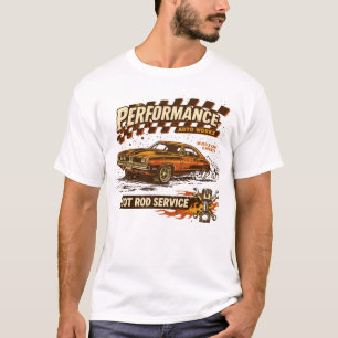 Performance Auto Works Muscle Car Art T-Shirt
