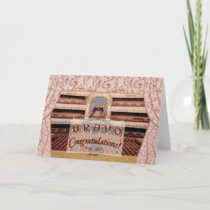 Performance Congratulations Card