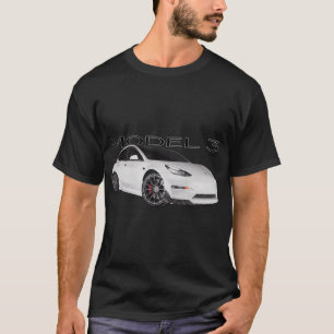 performance pluged in hybrid 3 model sports car US T-Shirt