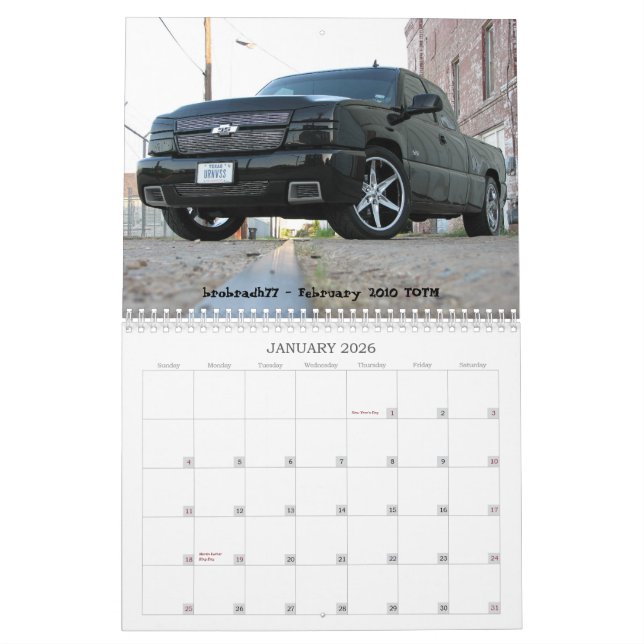 Performancetrucks.net 2011 Calendar (Jan 2026)