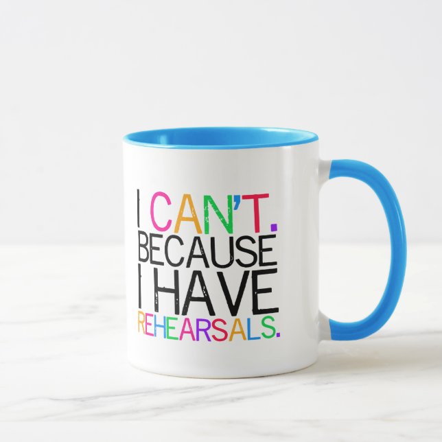 Performing Arts Humour Mug (customisable) (Right)