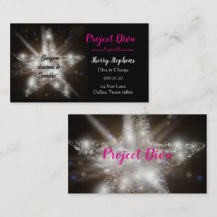 "Performing Arts & Stars" Business Cards