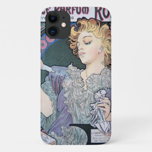 Perfume, Alphonse Mucha iPhone 11 Case