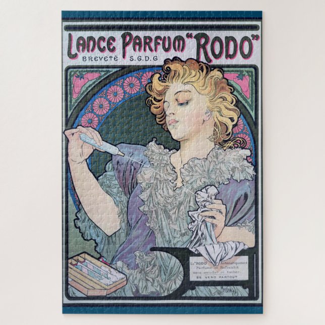 Perfume, Alphonse Mucha Jigsaw Puzzle (Vertical)