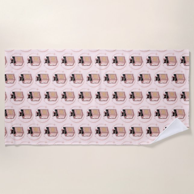 Perfume Beach Towel (Front)