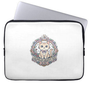 Perfume Beauty Cat Cute Cat T-Shirt Design - Perfu Laptop Sleeve