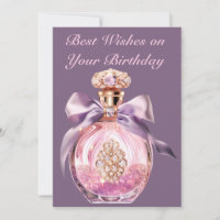 Perfume bottle with jewels 