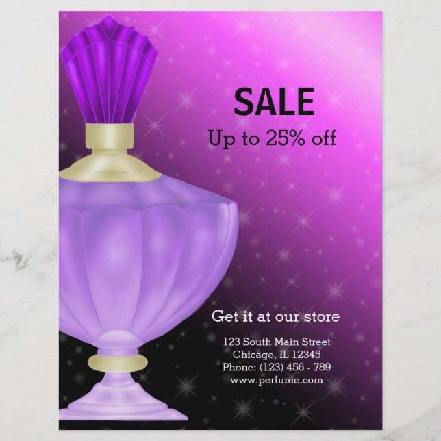 Perfume Flyer (Front)